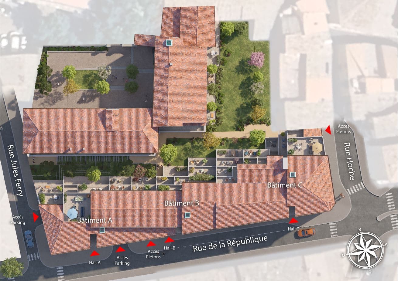 PASEO NOTRE DAME PLAN MASSE 